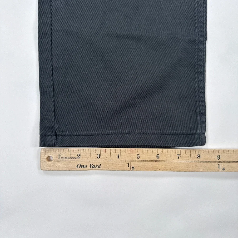 Levis Mens 514 Straight Fit Pants 36x34 Charcoal Grey Stretch Minimalist